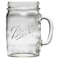 SOLD OUT - Ball Mason 24oz (700ml)  Drinking / Handle jars x 4 